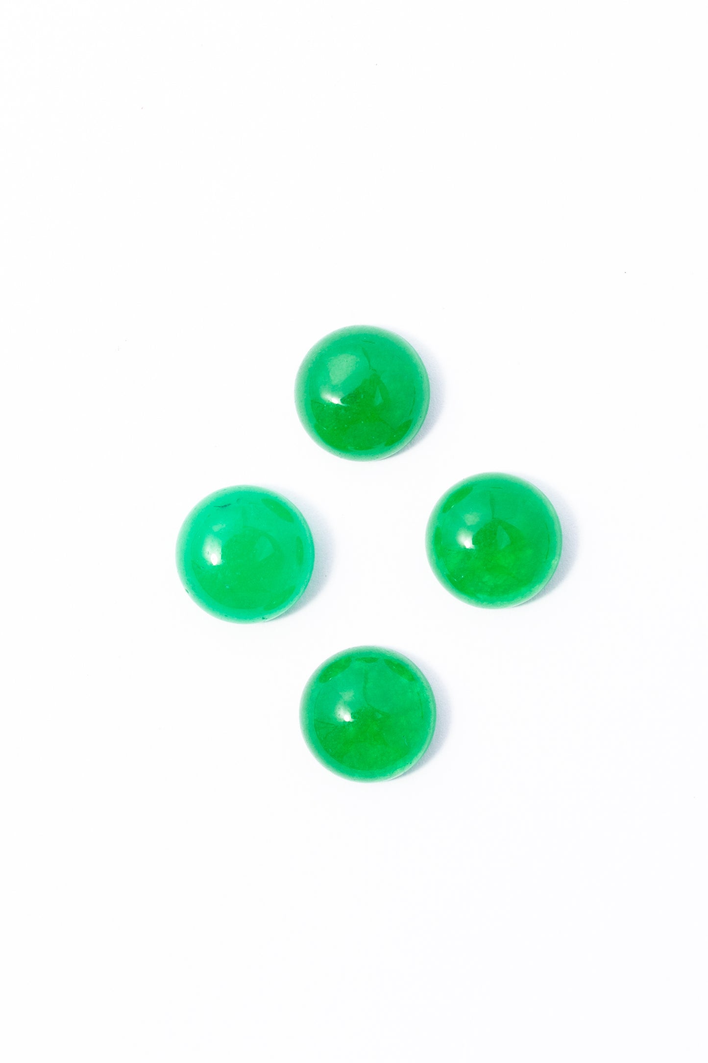 Cabujón de Jade Verde