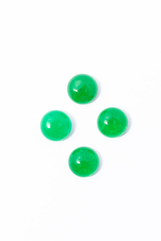 Cabujón de Jade Verde