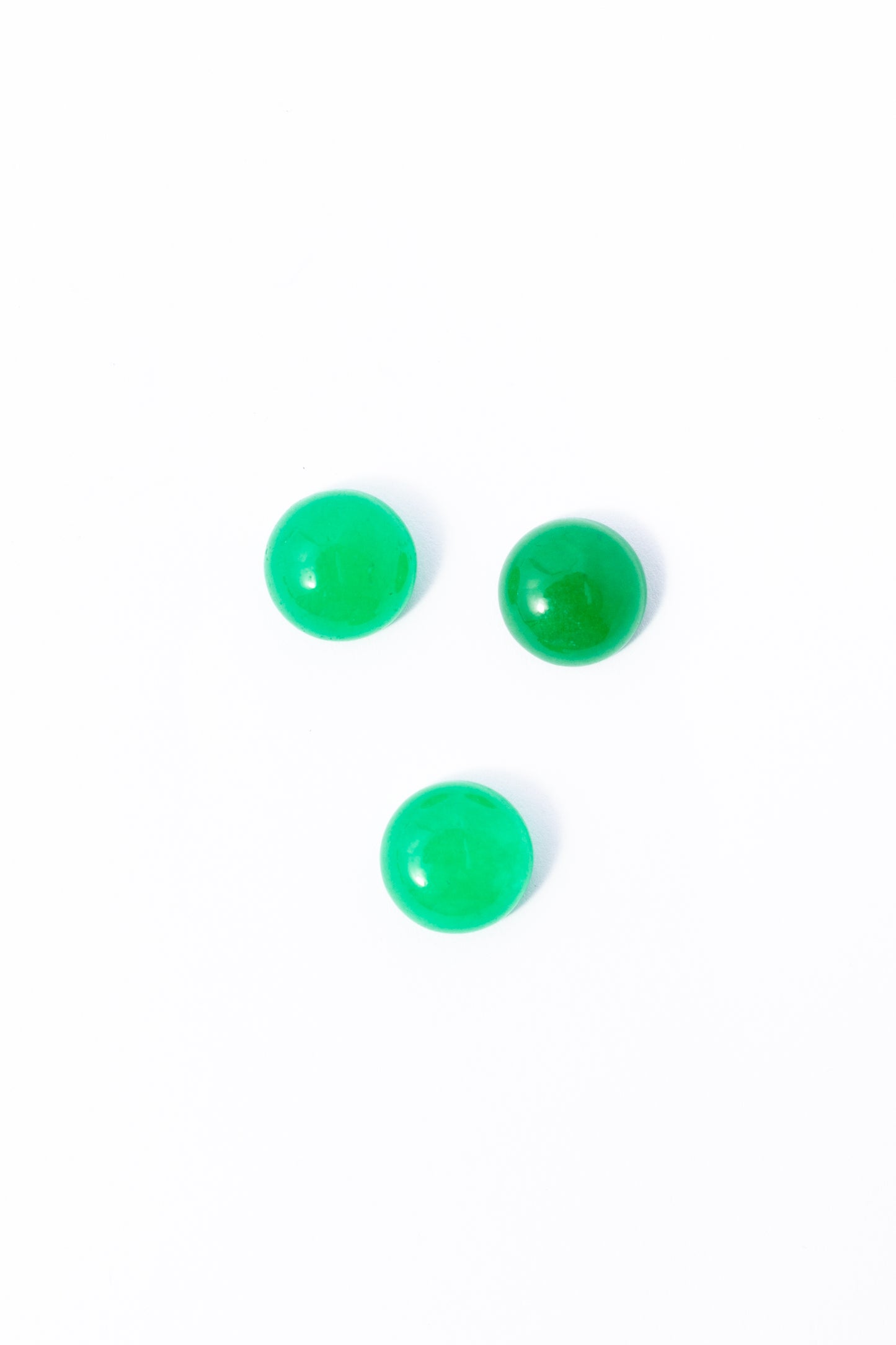 Cabujón de Jade Verde