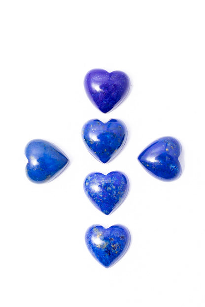 Cabujón de Lapislázuli Corazón