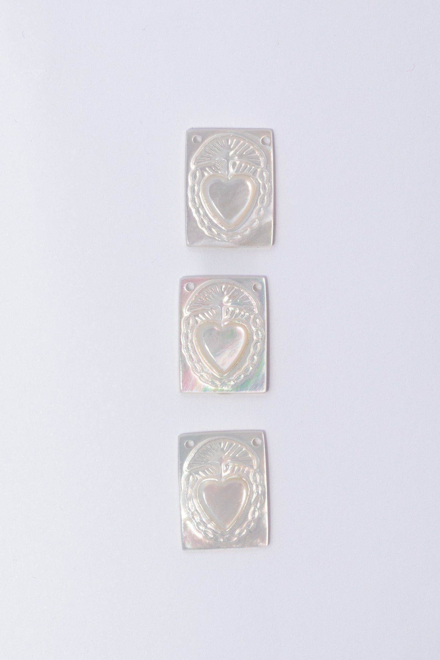 Cabujón de Madre Perla Sagrado Corazon