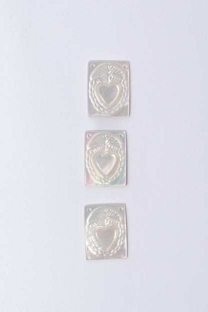 Cabujón de Madre Perla Sagrado Corazon