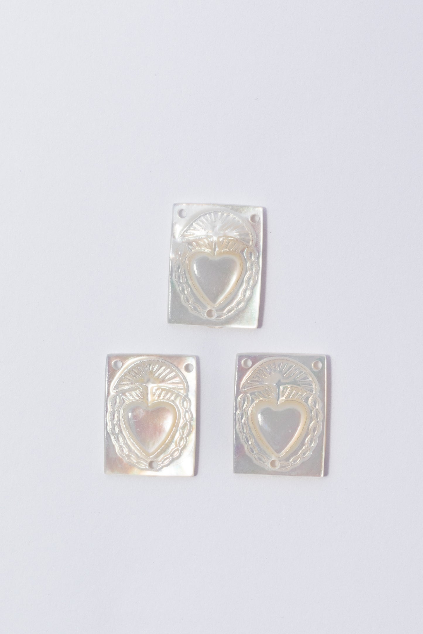 Cabujón de Madre Perla Sagrado Corazon