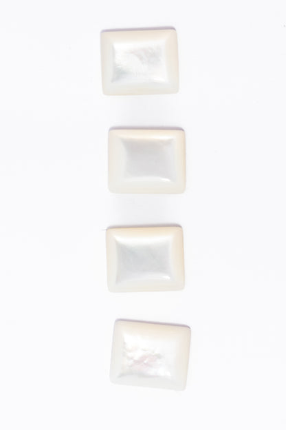 Cabujón de Madre Perla Rectangular