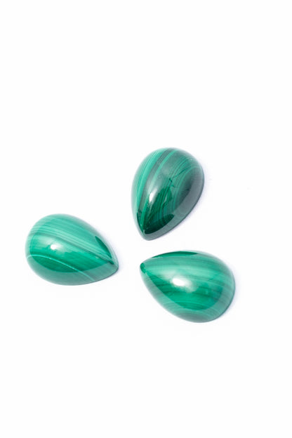 Cabujón de Malaquita Gota