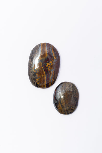 Cabujón de Ojo de Tigre Irregular