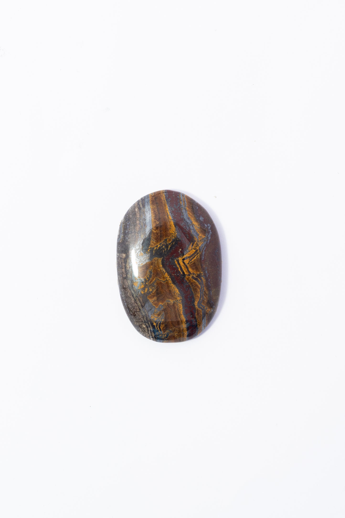 Cabujón de Ojo de Tigre Irregular