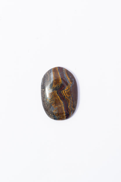 Cabujón de Ojo de Tigre Irregular