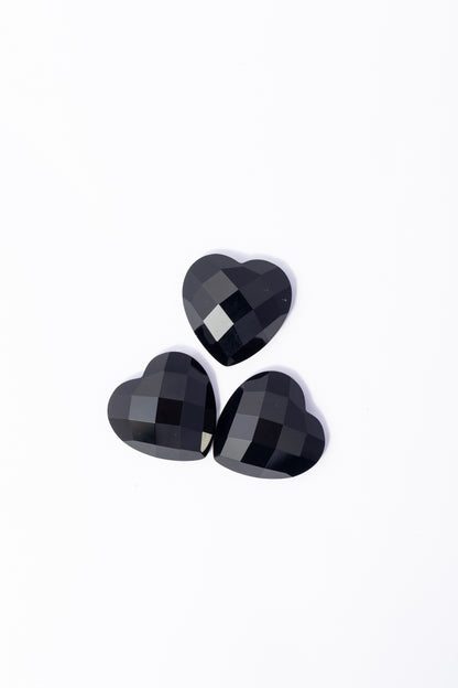 Cabujón de Onix Corazón