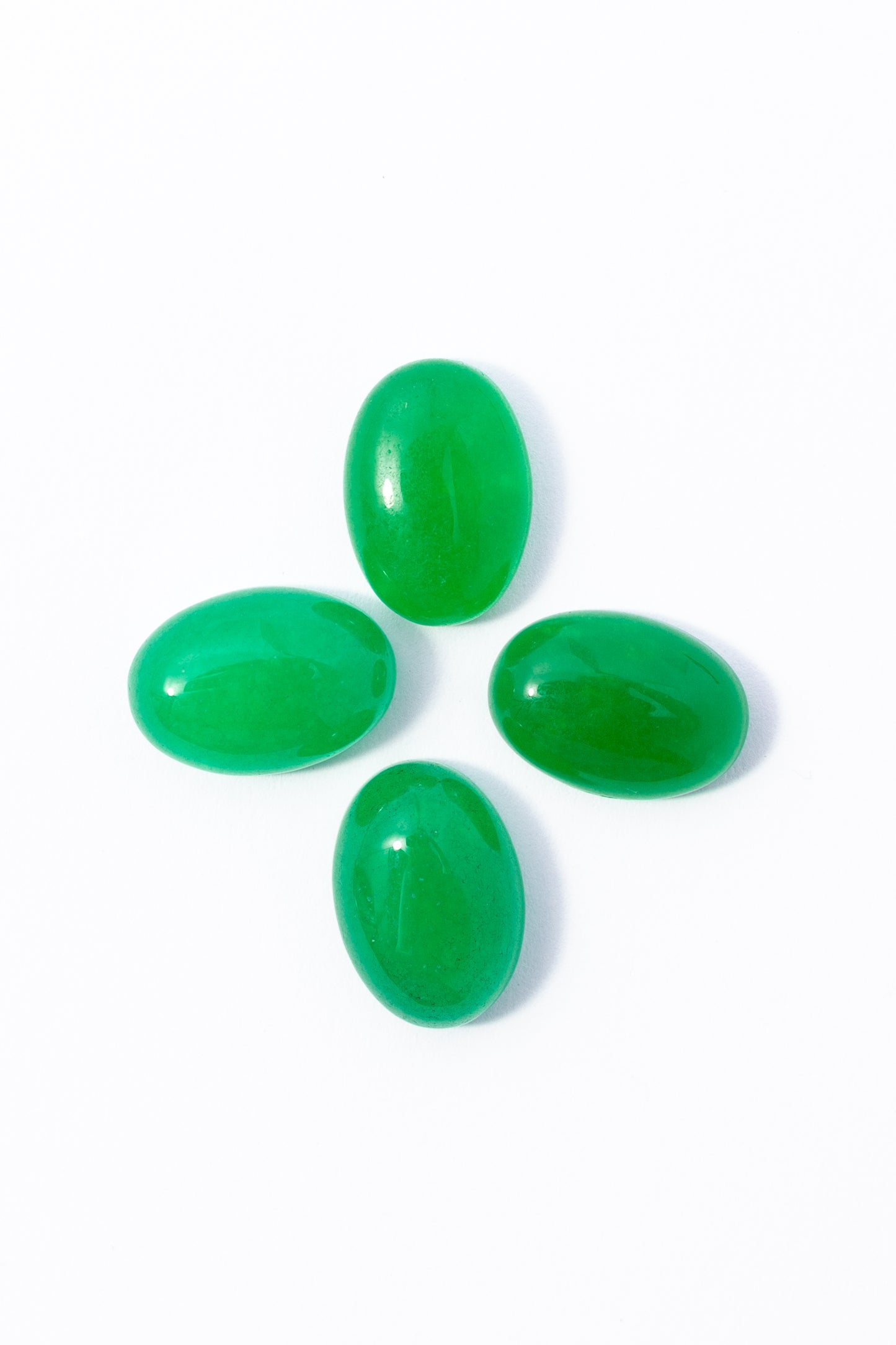 Cabujón de Jade Verde