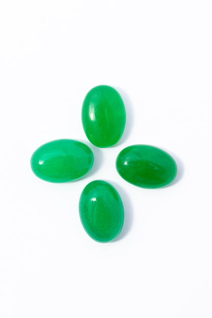 Cabujón de Jade Verde