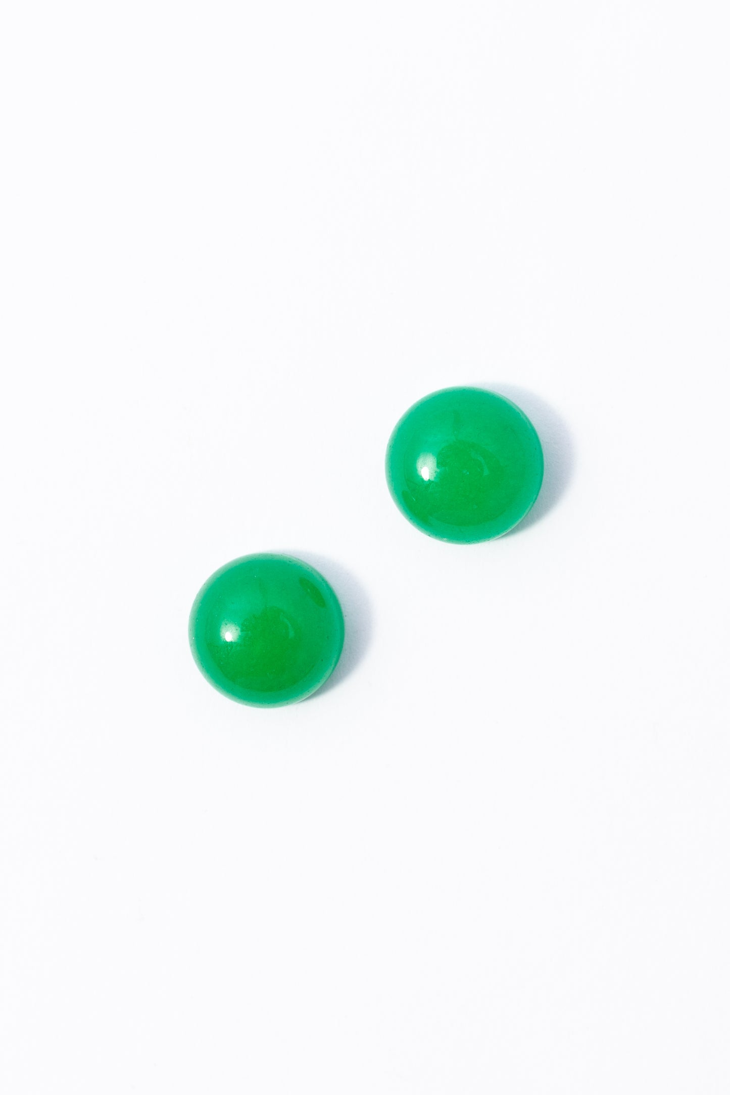 Cabujón de Jade Verde