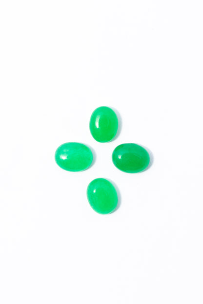 Cabujón de Jade Verde