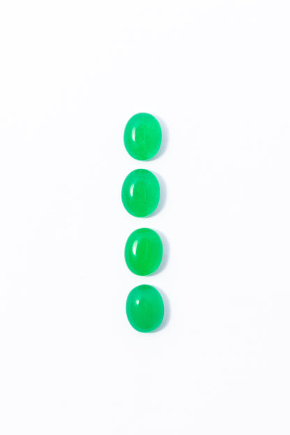 Cabujón de Jade Verde