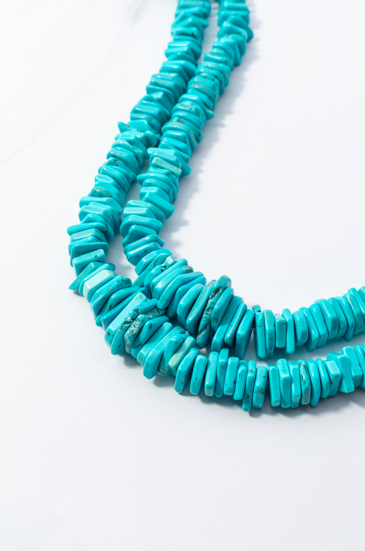Hilo de Turquesa Howlita Dona