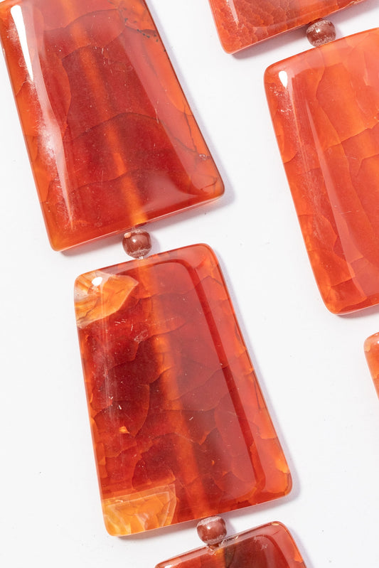 Hilo de Agata Craqueleada