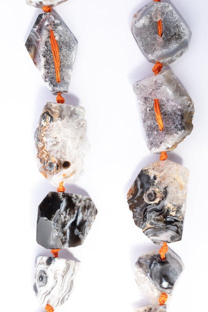 Hilo de Agata para Montar Irregular