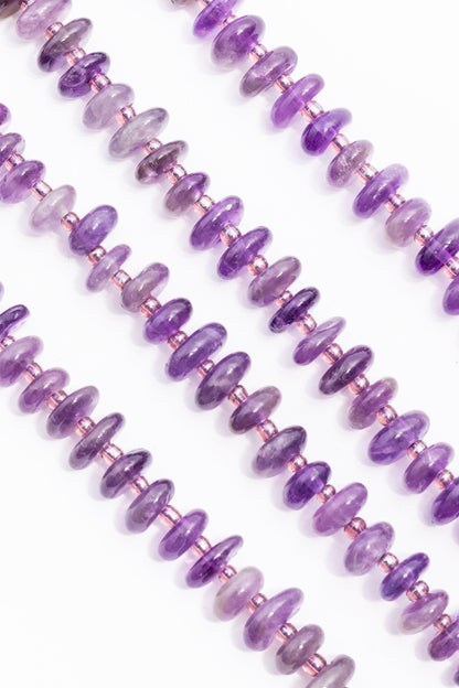 Hilo de Amatista Rondell