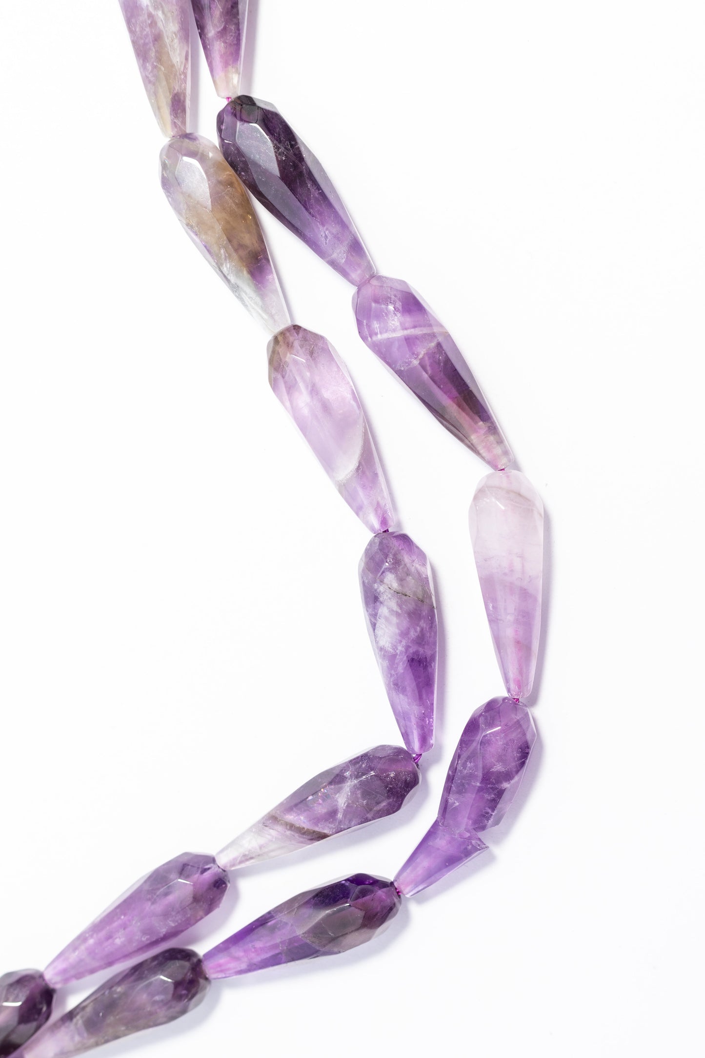 Hilo de Amatista Gota