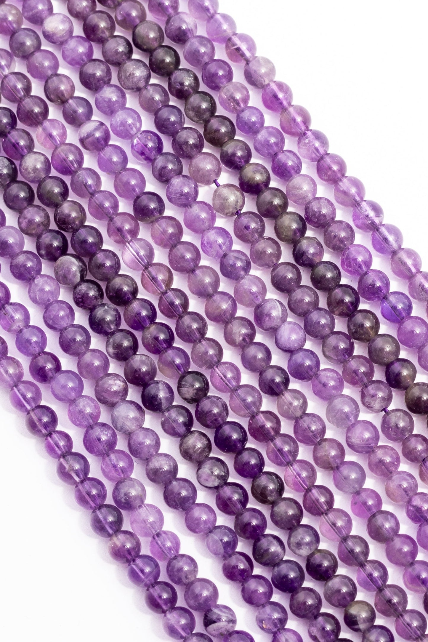 Hilo de Amatista Bola