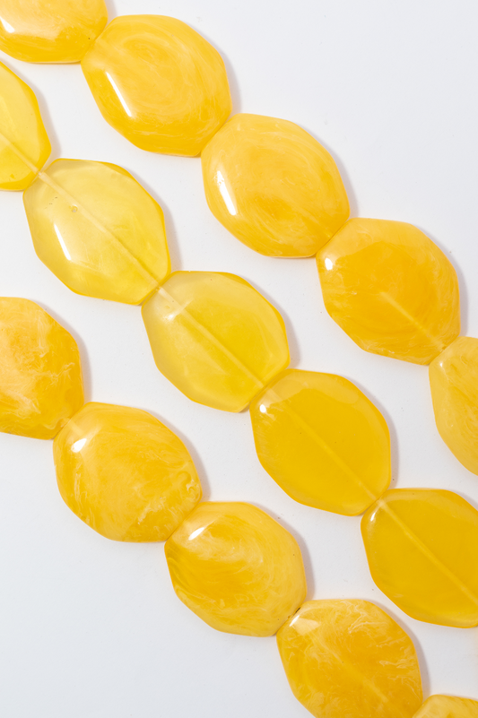 Hilo de Ambar Sintetico Octagono