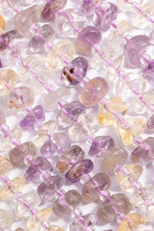 HIlo de Cuarzo Ametrina Disco