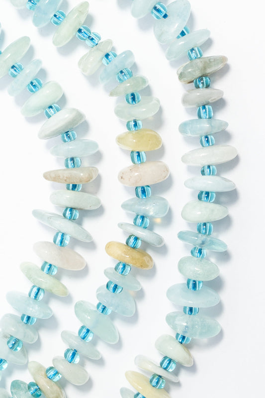 Hilo de Aquamarina Disco