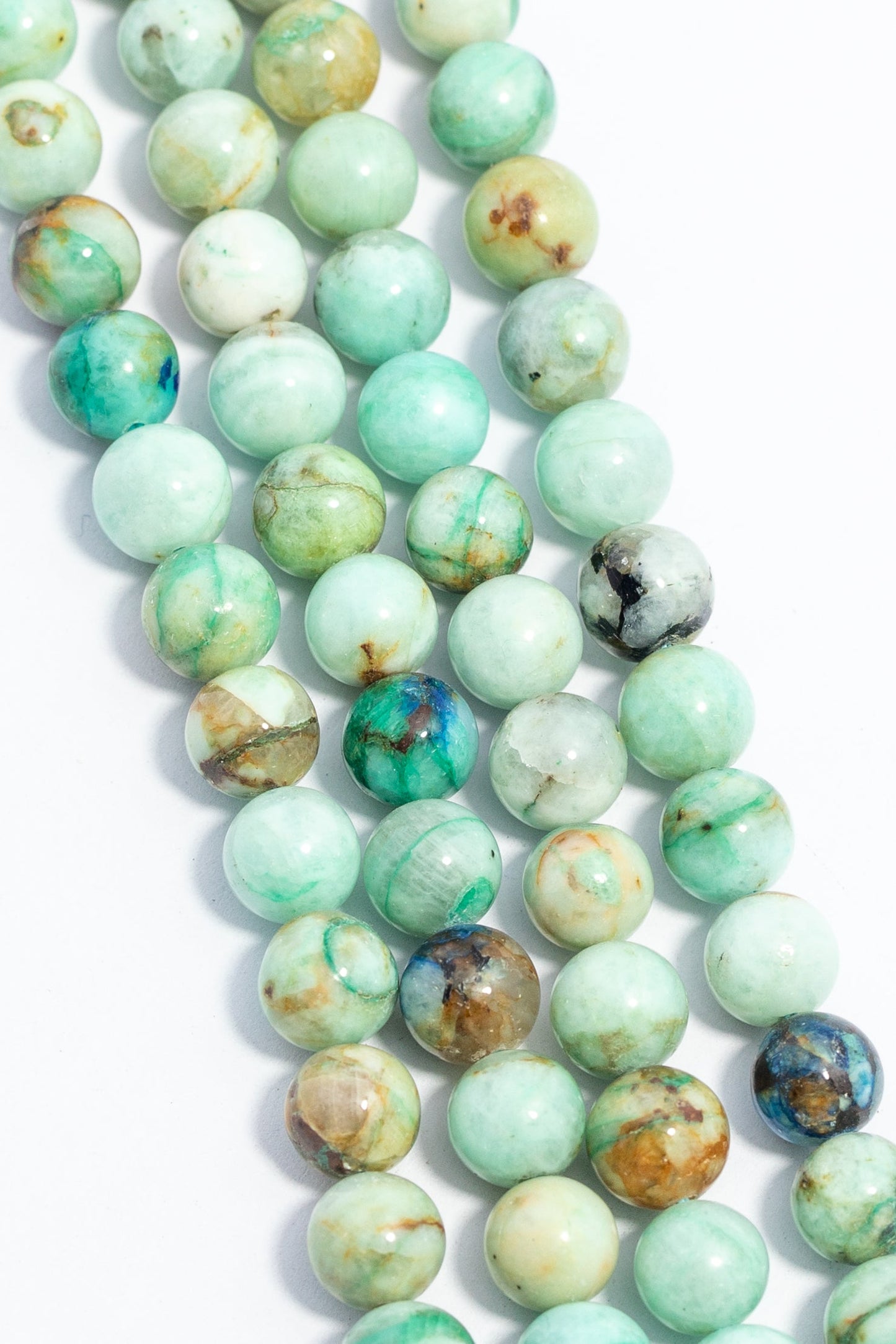 Hilo de Azurita Bola