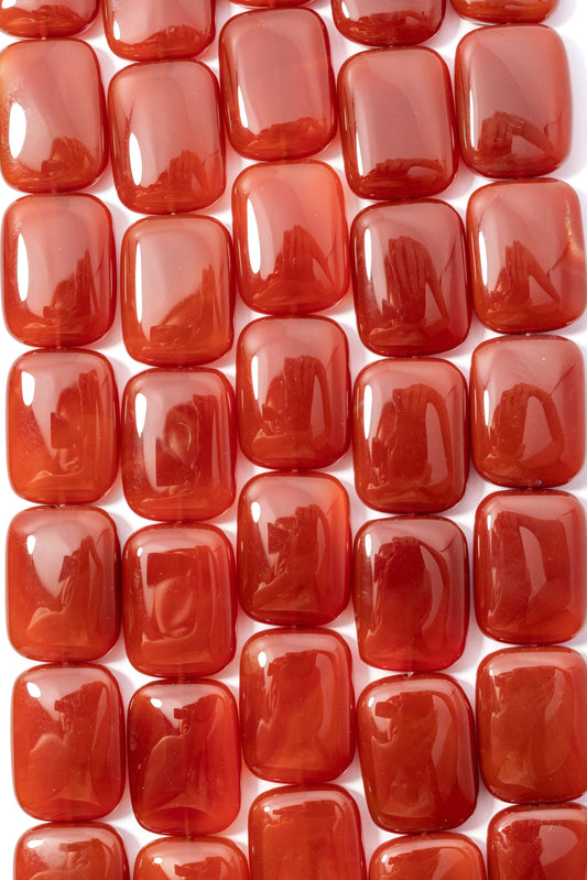 Hilo de Carnelia Rectangulo