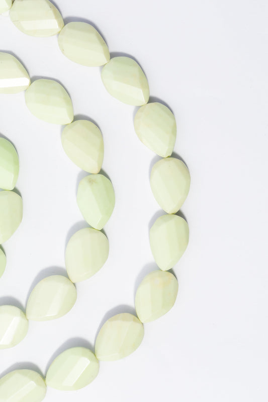 Hilo de Chrysoprase Gota