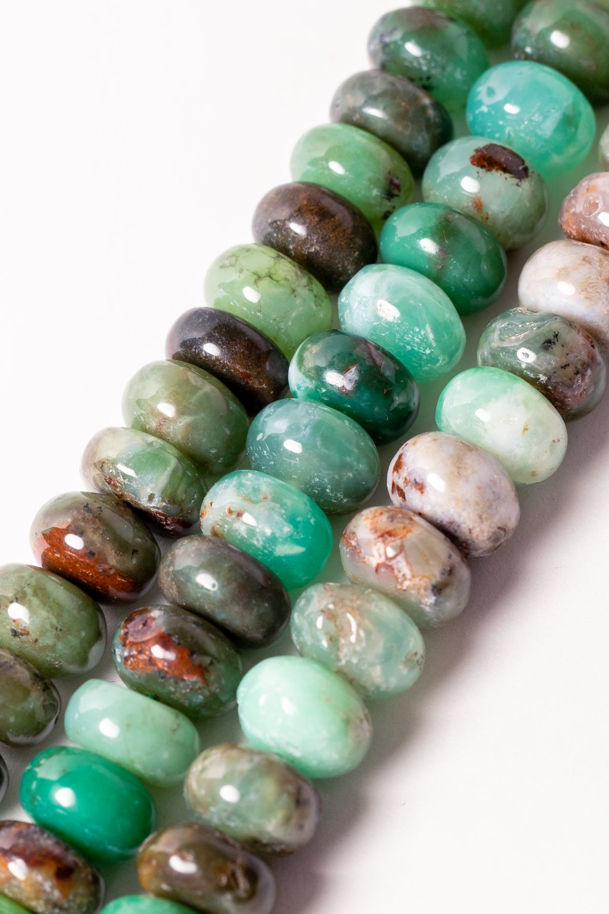 Hilo de Chrysoprase Rondell