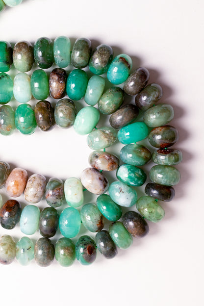 Hilo de Chrysoprase Rondell