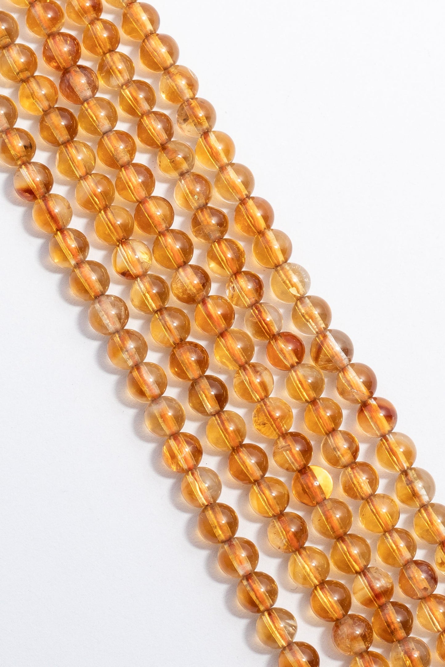 Hilo de Citrina Bola