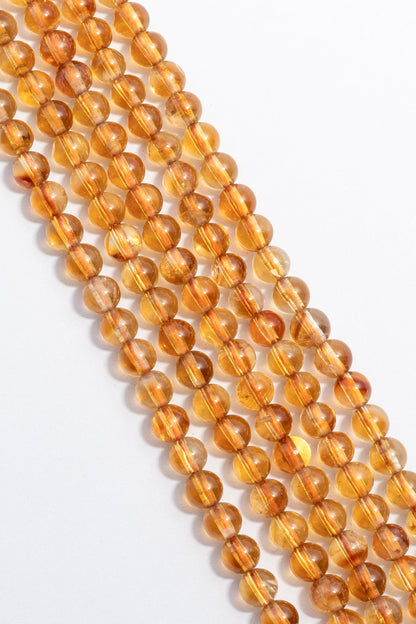 Hilo de Citrina Bola