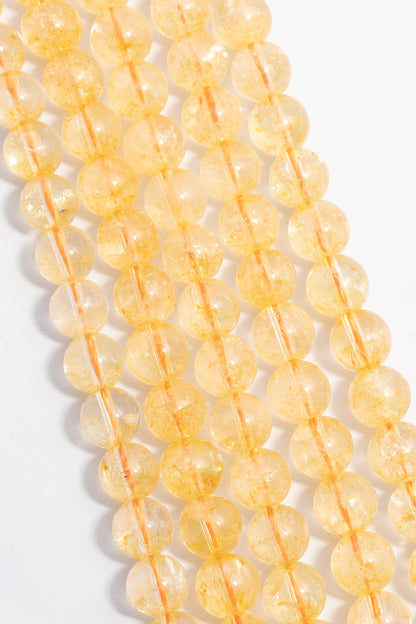 Hilo de Citrina Bola