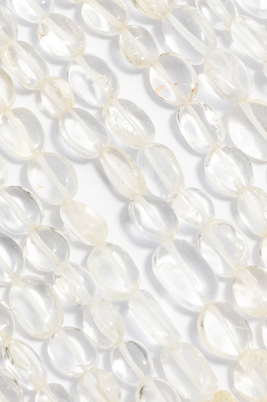 Hilo de Citrina Oval