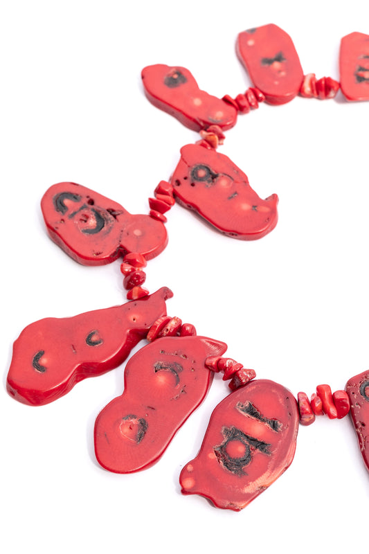 Hilo de Coral Placa Grande