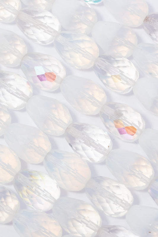 HIlo de Cristal Pera Facetado