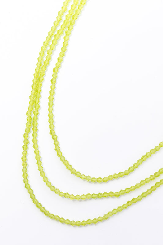 HIlo de Cristal Trompo Facetado