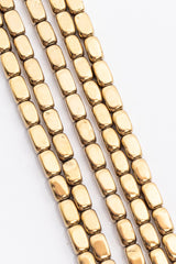 Hilo de Hematite Rectangulo