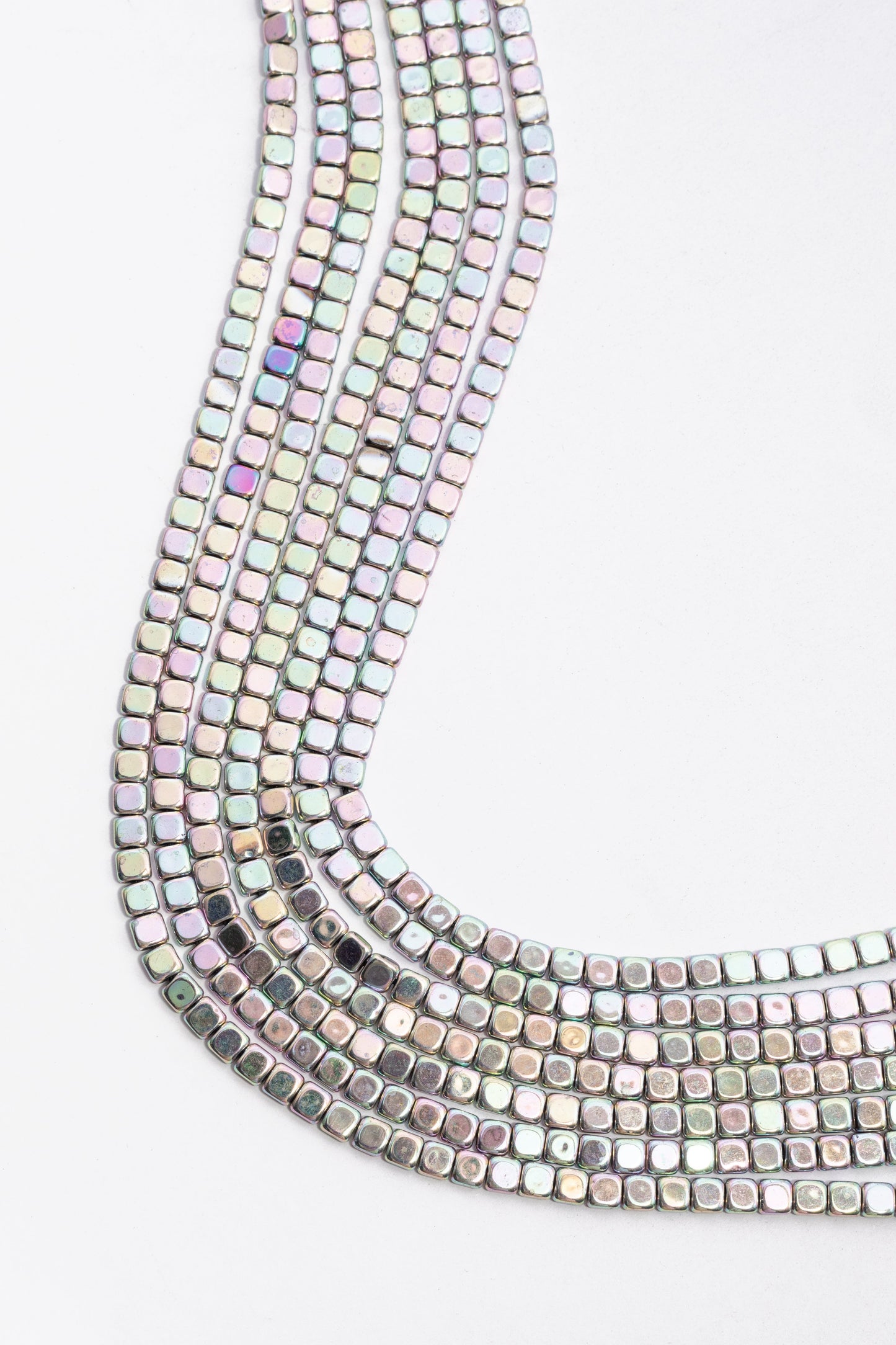 Hilo de Hematite Cuadrado