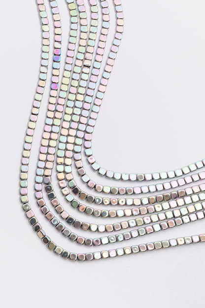 Hilo de Hematite Cuadrado