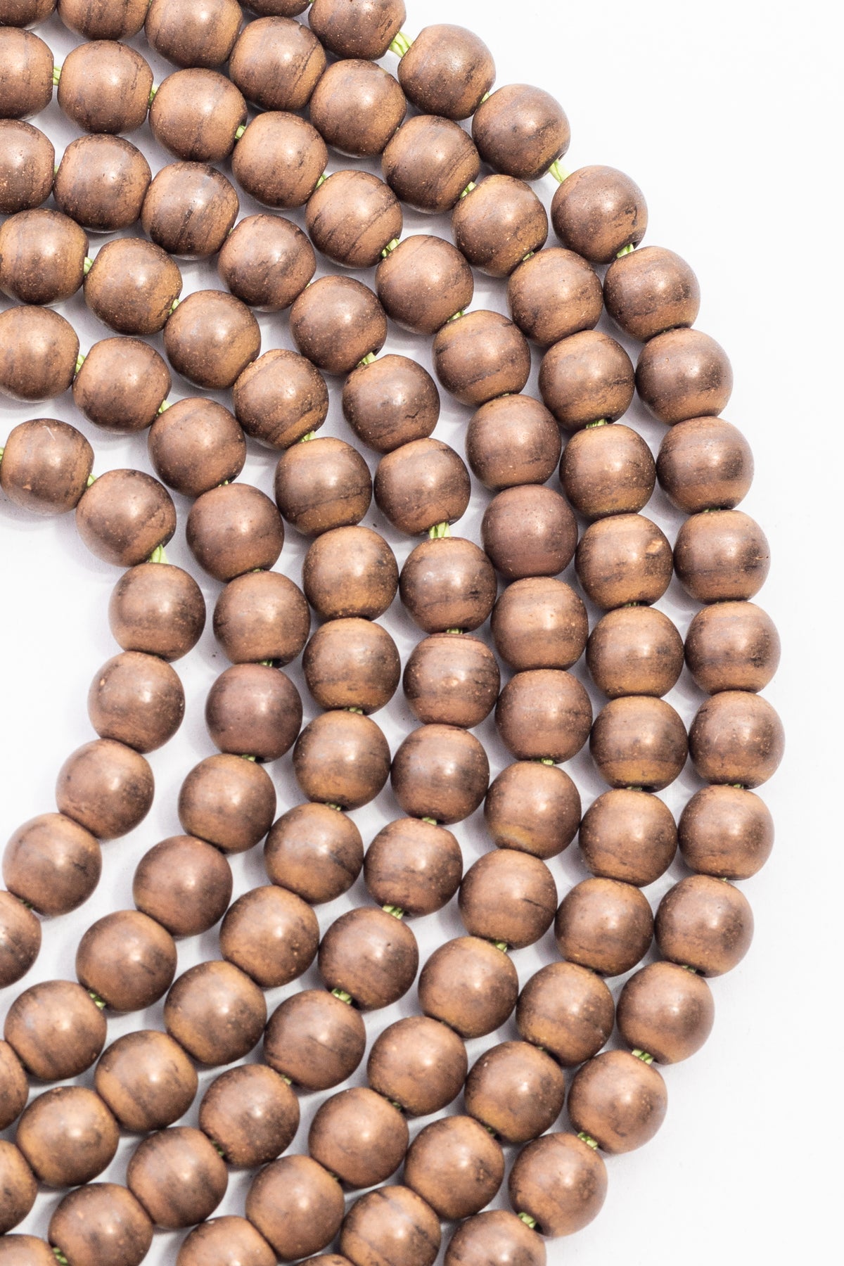 Hilo de Hematite Cobre Bola