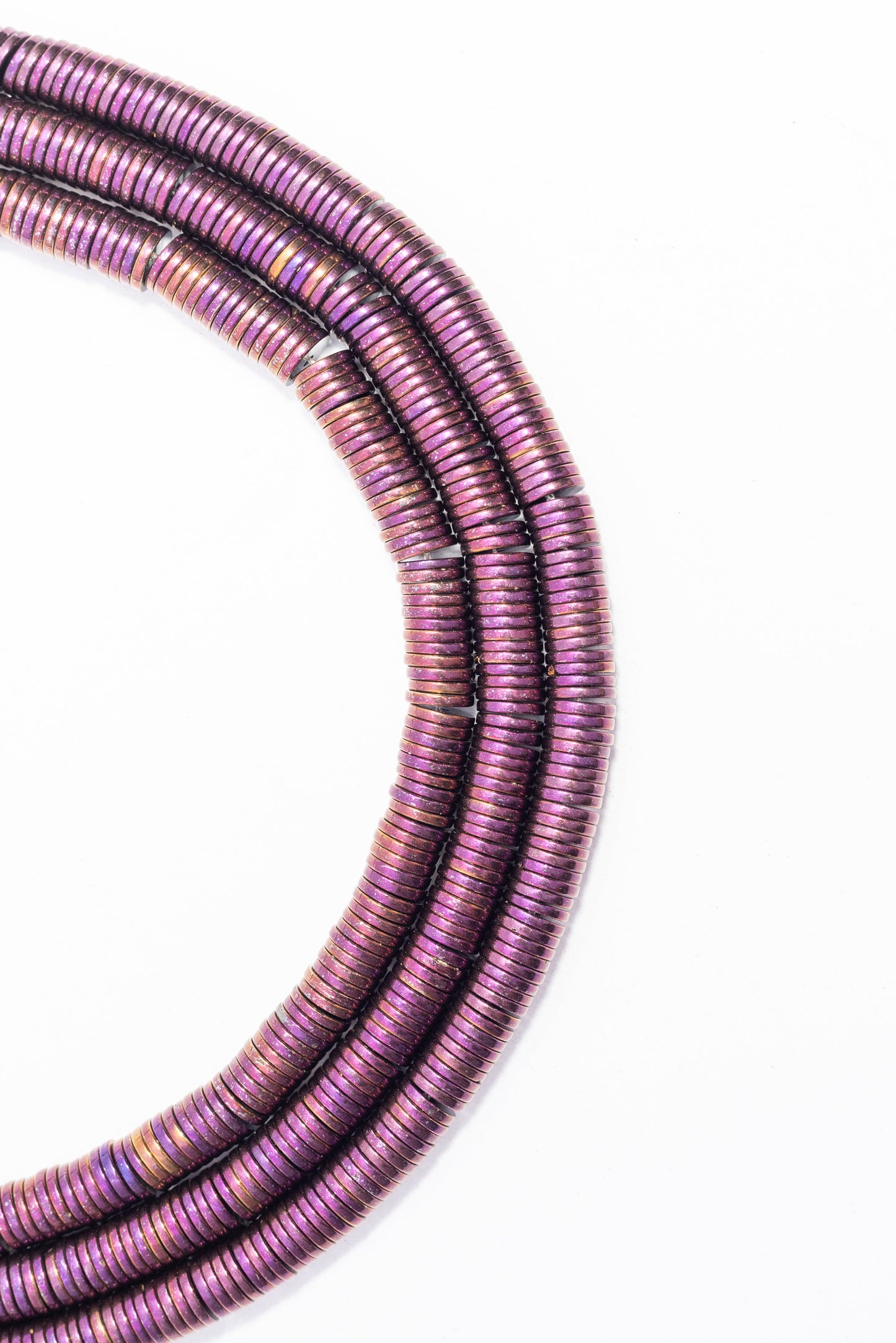 Hilo de Hematite Pucca