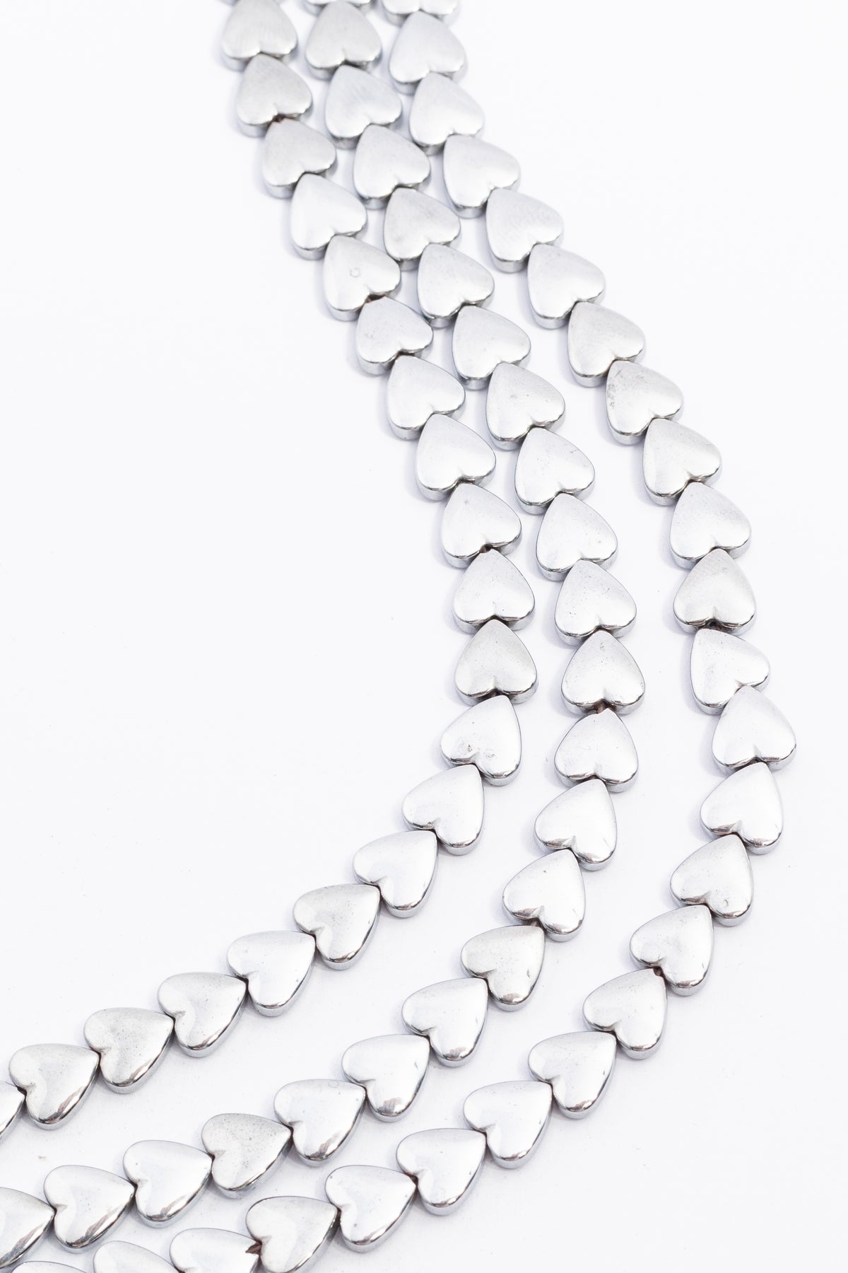 Hilo de Hematite Corazón