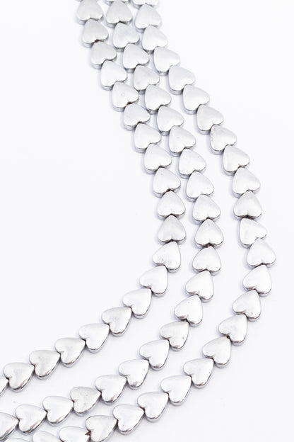 Hilo de Hematite Corazón
