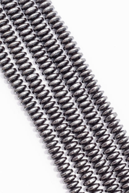 Hilo de Hematite Rondell