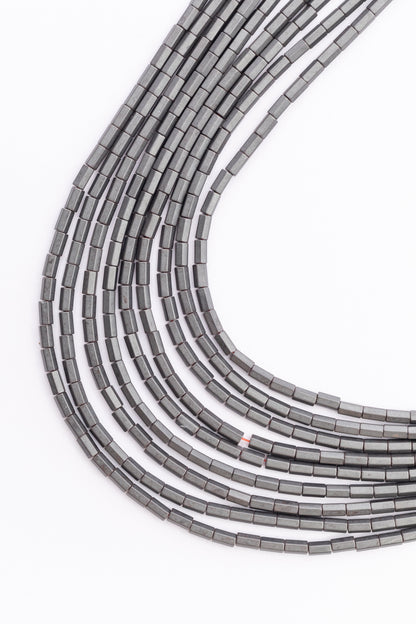 Hilo de Hematite Rectangulo