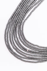 Hilo de Hematite Rectángulo