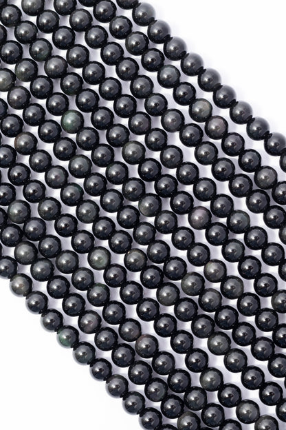 Hilo de Obsidiana Arcoiris Bola